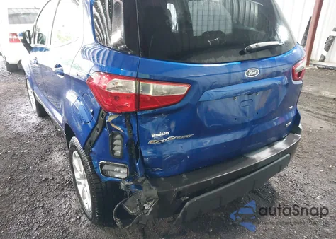 2018 Ford Ecosport Se from USA, damaged, VIN MAJ3P1TE7JC166706